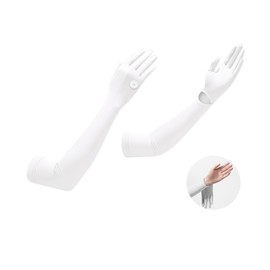 ZVCXOE Women's Arm Cover, UPF 50+ UV Protection, Cool to the Touch, Sweat Absorbent, Quick Drying, Long Sunscreen, UV Gloves, Cool, Fit, Stretchy, Breathable, Sun Protection, Work Commute, Driving,