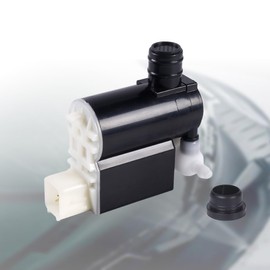 Genuine OEM 98510-2V100 Windshield Washer Pump with Grommet for Select Hyundai and Kia Models