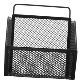SHINEOFI Mesh Wall File Organizer Sturdy Iron Desktop Document Storage Basket for Papers Letters Compact Wall Mounted for Office Home Use Space Saving Design for Areas