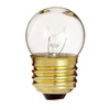 Satco S3795 120V 1/Card Medium Base 7.5-Watt S11 Incandescent Lamp,