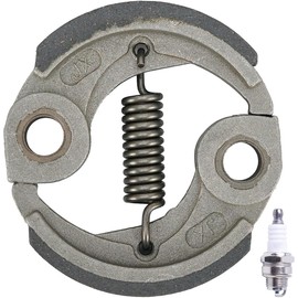 ZAMDOE Trimmer Aluminum Clutch Assembly for Kawasaki TD33 TD40 TD040D TD040H TD040J TD48 TD048D TD048H TD048J TG33 TG033D TG033H TH34 TH034D TH43 TH48 TJ35E TJ45 TJ45E Engine Brushcutter Strimmer