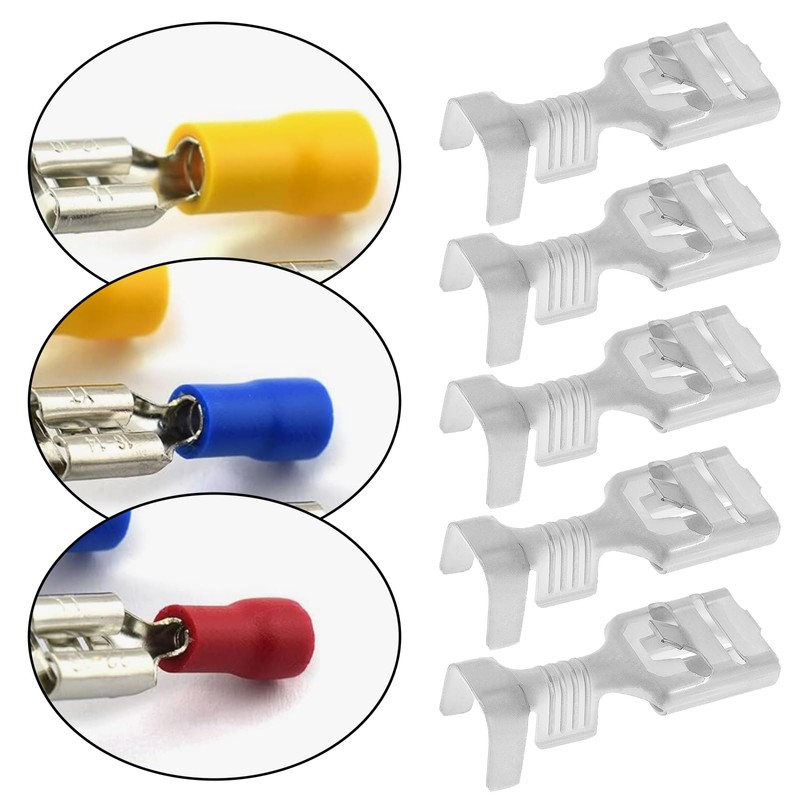 Create idea 10pcs 5/16" Female Spade Connector Terminals Compatible with