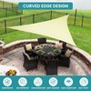 Belle Vous Cream Coloured Awning Triangular Set - 2 x