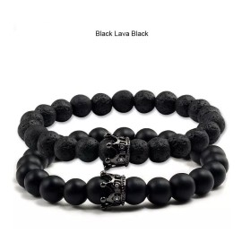 K&H Pulseras Pareja Regalo Novios Rey Reina San Valentín Amigo