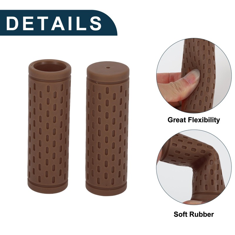 TUCKBOLD Bike Handlebar Grips Covers 90mm Long Lightweight | Bicycle