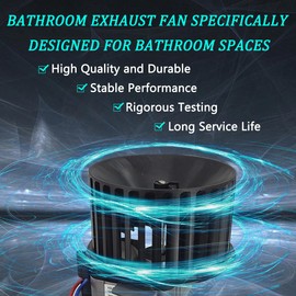 S89222000 Motor Assembly Super Quiet and High Airflow Upgrade Replacement Compatible with 9417, 9417D, 9417DN, 9427, 9427N, 9427P, VH9417, VH9417D, VH9427, VH9427P, for Ventilation Fans & Air Systems