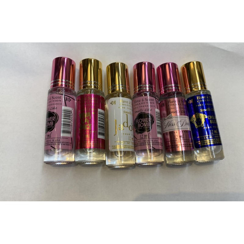 Generic Have a Scent Collection Pure Fragrance Roll-On Set, 12ml,