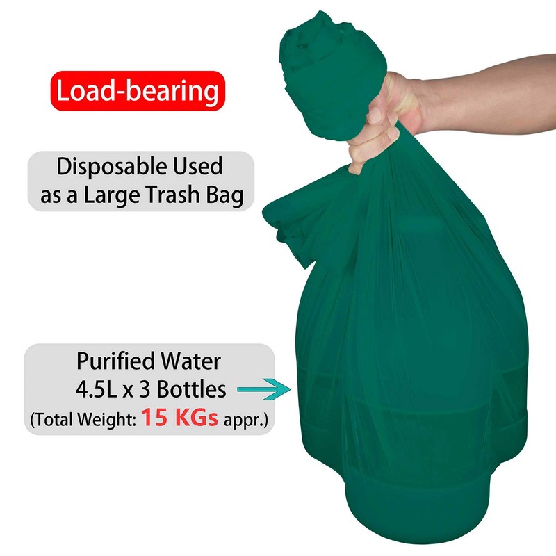 Dark Green PEVA Tablecloths 2 Pack - 84 Inch Circle,