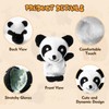 KBPNO 10Pcs Animal Finger Puppets, Soft Plush Animals Finger Puppe