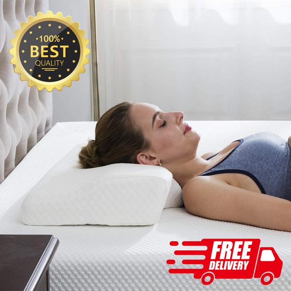 Unbranded Ergonomic Cervical Pillow for Neck/Shoulder Pain; Side ,Back &