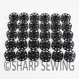 For Juki fits JUKI DNU-1541 DDL-201 BOBBINS W/ HOLES M-STYLE 30 EACH  #B-9117-201-00