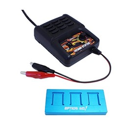 Motorpit Stand (Tamiya Blue) + Power Station