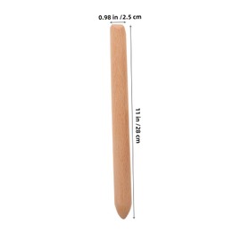 MAGICLULU Sourdough Bread Mixing Stir Stick 11 Inch Wooden Stirrer for Baking Dough Sourdough Mixing Spoon Tool