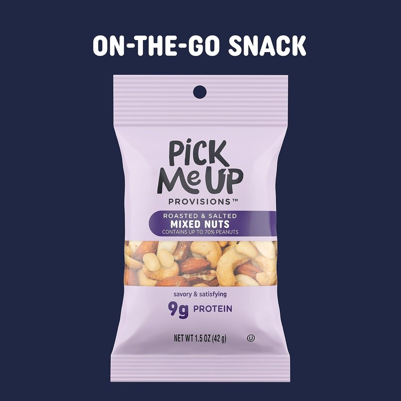 Staples Pick Me Up Provisions Roasted & Salted Mixed Nuts,