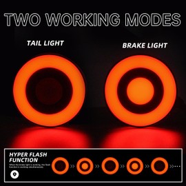 LED Tail Lights Compatible with 2018-2025 Kawasaki Teryx 4