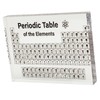 Vcedas Periodic Table with Real Elements Inside, Clear Acrylic, Ergonomic