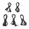 5pcs Right Angle DC Power Cable 5pcs Right Angle DC