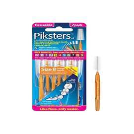 Piksters Size 8 Orange Handle