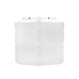 Camco Camper/RV Dual Propane Tank Cover | Features Hinged Top Panel & Custom Molded Design | Fits (2) 30lb Steel Tanks | Protects Propane Tanks during Travel, Camping and More | White (50515)