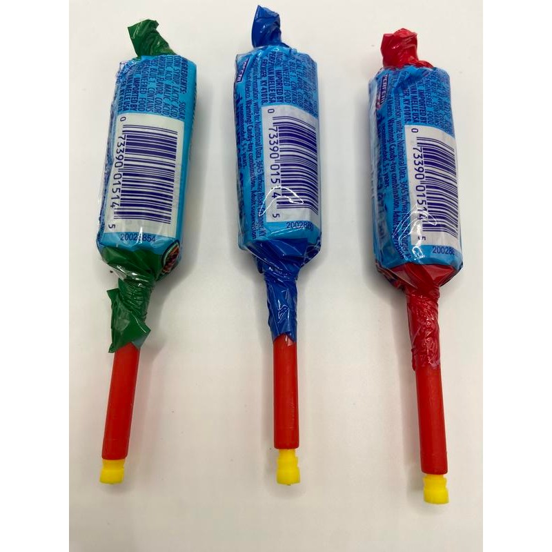 Chupa Chups Melody Lollipops- Strawberry, Blue Raspberry, Watermelon - Flavor: