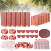 Woodever Cedar Blocks for Clothes Storage 56 Pcs, 100% Aromatic