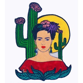 Frida Kahlo Cacti Portrait Patch