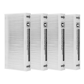 GoKBNY 4-Pack FRF102B Replacement Filter Compatible with Febreze FRF102B/FHT170/FHT180/FHT190 Purifiers and Honey-well Clean U Filter HRF201B/HHT270/HHT290 Purifiers