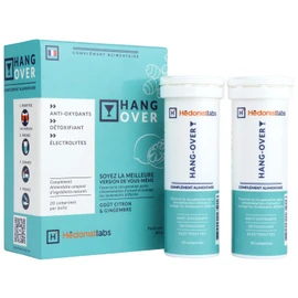 HANG-OVER - Food supplement - Rehydration and Antioxidants - 1 Box - 20 Tablets
