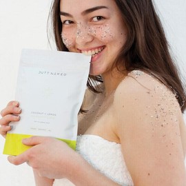 Butt Naked Body Coconut + Lemon Body Scrub, 250g