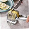 CIYODO Lemon Slicer Handheld Slicer Clamp Fruit Cutter Tong Multipurpose