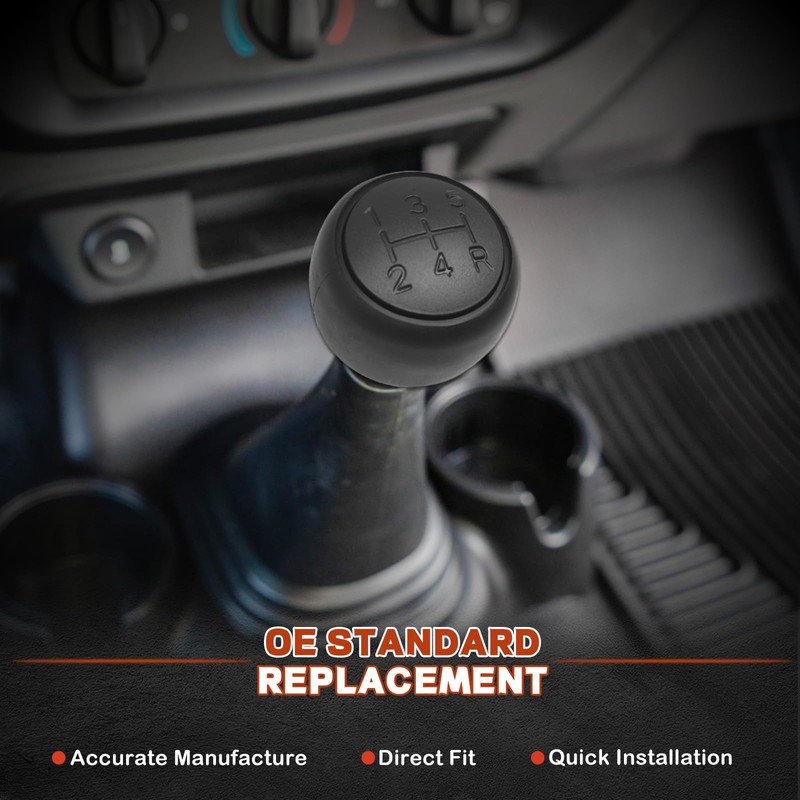 nuoozy 5 Speed Manual Transmission Gear Shift Knob Compatible with