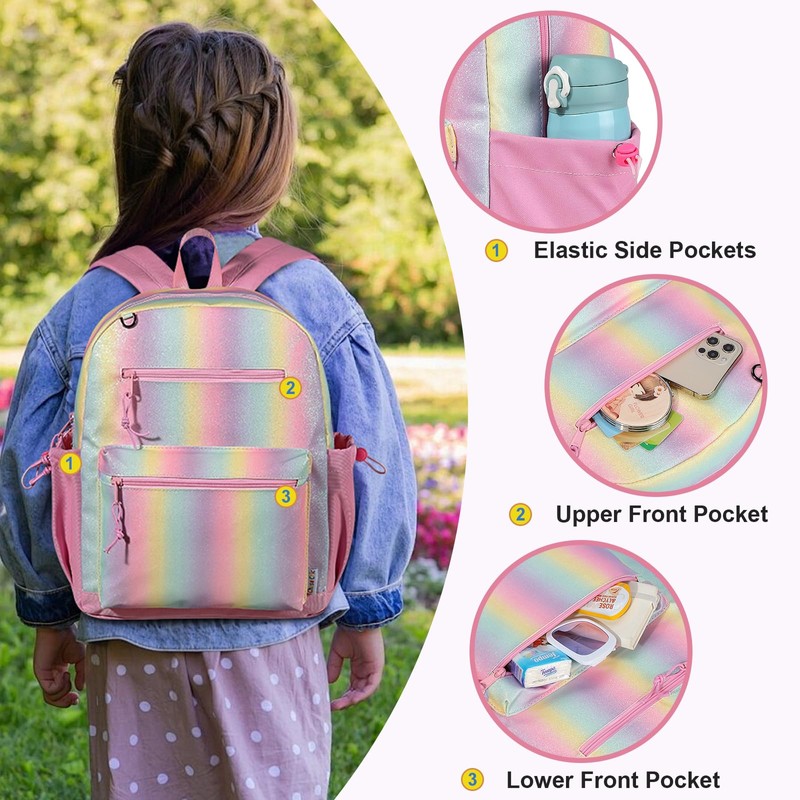 Chase Chic Children's Backpack, Children's Backpack for Boys and Girls