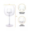 LEVAV Sommelier Aerating Decanter Glass Goblet On Stem - Unique