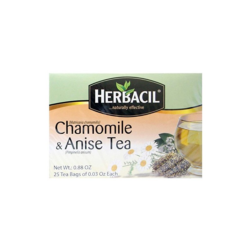 Herbacil Tè Manzanilla Y Anís, Pack Of 1