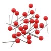 ZZHXSM 300 Packs Cork Board Floor Marking Pegs Red Plastic