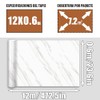 ZYJXLY 60x1200cm Papel Tapiz Autoadhesivo,Lámina autoadhesiva de mármol brillante impermeable,Vinilo