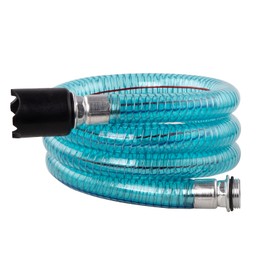 1 Inch Fuel Transfer Hose, Fuel Hose 1" x 6' (2 M) for Fuel Transfer Pump with Threaded Couplings Oil Diesel Kerosene Transfer Hose Tube