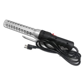 SAILINGFLO BBQ Fire Starter Electric Charcoal Grill Lighter Igniter for Barbeque (Silver)