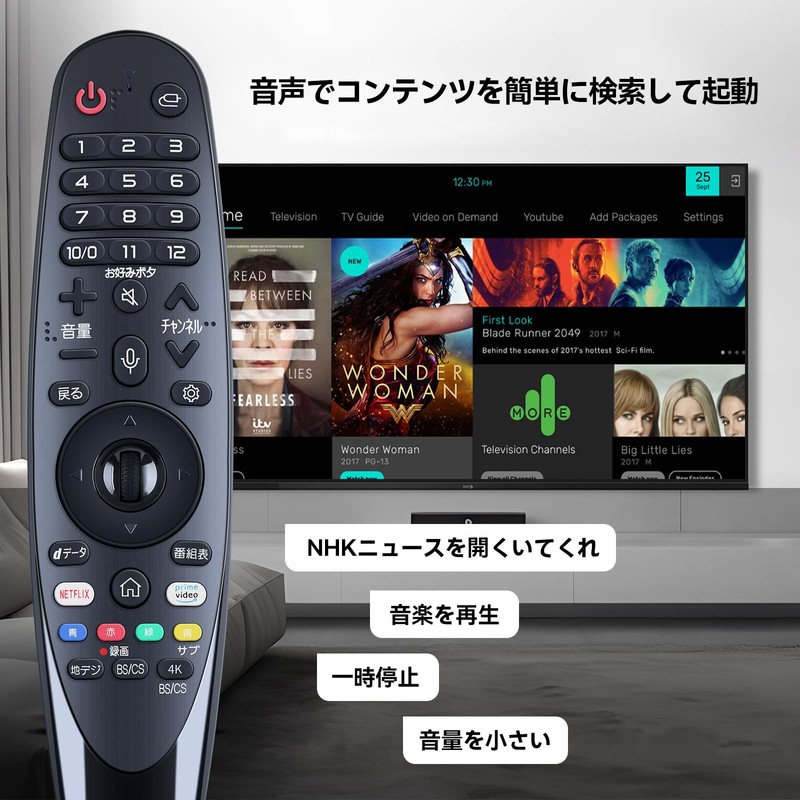 Magic Remote AN-MR19BA for LG Compatible with 2019 LG TVs
