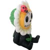 Ebros Gift Furrybones Daisy Figurine Sunflower Hooded Skeleton Monster with