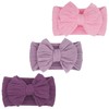 Dresyu Baby Bows Headbands Soft Stretchy Baby Girl Nylon Headband
