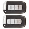 cciyu 267AL-HMFNA04 X 2 Flip Key Fob with Key Blade