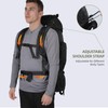 LibSkyln Hiking Backpack, 90L Camping Backpack, Water Resistant Lightweight Outdoor
