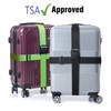 2 PCS Luggage Strap 78" x 2" Suitcase Belts Wide