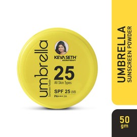 Keya Seth Aromatherapy Umbrella Sunscreen Powder SPF 25 & PA+++ 50 Grams