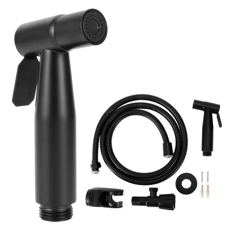 G1/2 Thread Bidet Sprayer Set Stainless Steel Bathroom Toilet Bidet