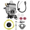 Carburetor Carb Kit Fit for 46cc Craftsman Backpack Blower CM46BT