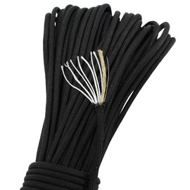 Paracord 550 rope, fire starter cord, fire paracord, outdoor survival firecord