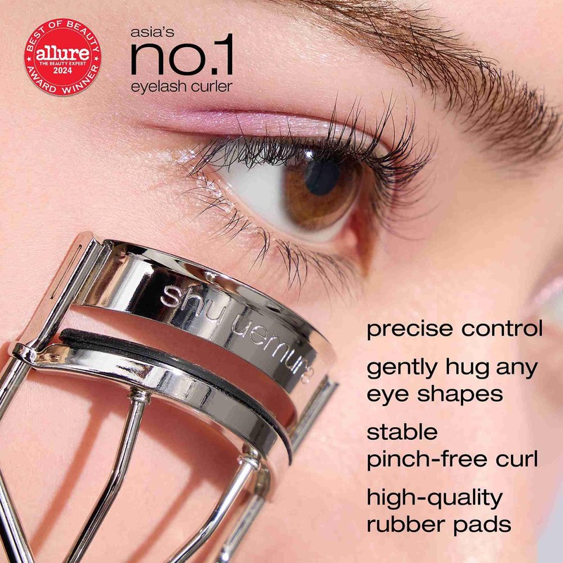 Shu Uemura Iconic Eyelash Curler, Achieve Precise Control and Long-Lasting