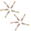 Vogueing Tool 3x4x11mm Electric Motor Brushes Mini Carbon Brushes Motor Brushes Replacement for Power Tools Motors Replacement Repair Part (10pcs)